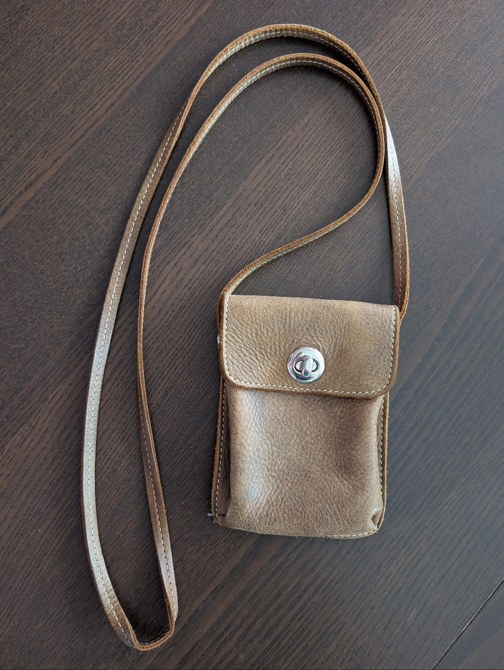 Roots Mini Leather Crossbody